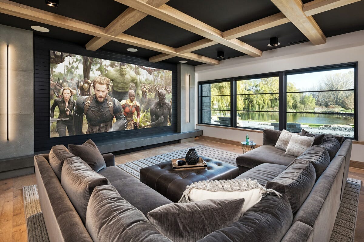 Home theater room set up and layout - Houzz