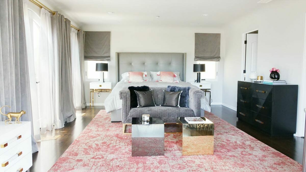 Modern-Bedroom Interior Designers San Diego CA Lauren B