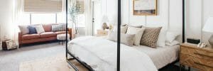 Modern rustic bedroom - Blissful Design