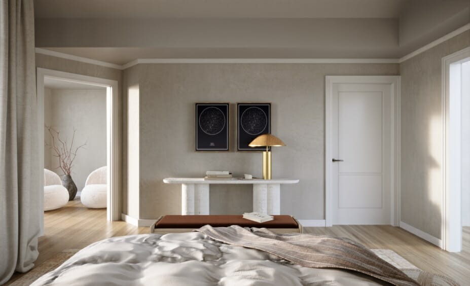 Organic modern bedroom - Anna Y