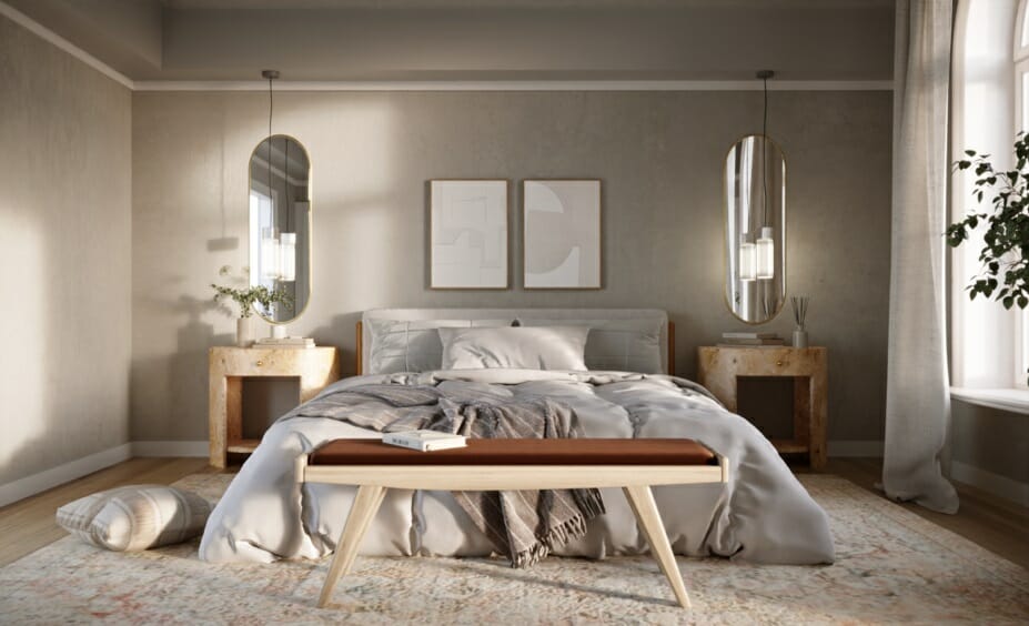 Organisch modern slaapkamermeubilair - Anna Y