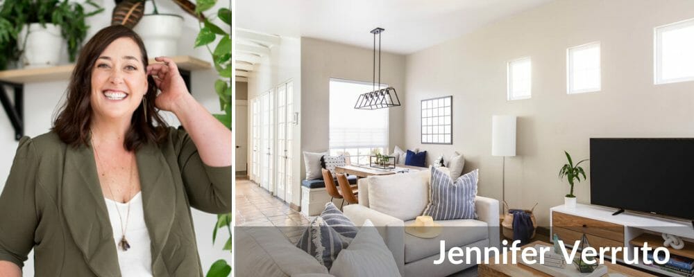San Diego Interior Designer Modern Living Room Jennifer Verruto