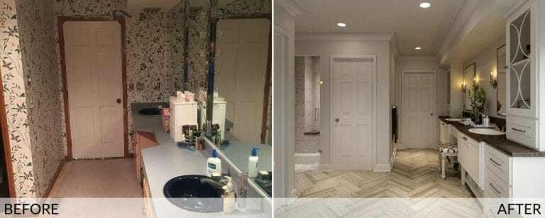 8 Beautiful Bathroom Before and Afters You Won't Believe - Decorilla ...