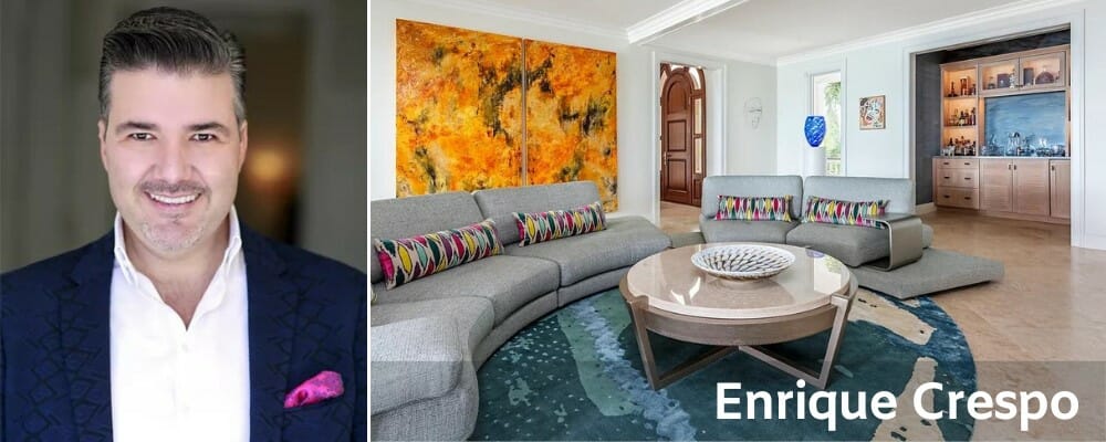 Best residential interior designer Fort Myers FL - Enrique Crespo