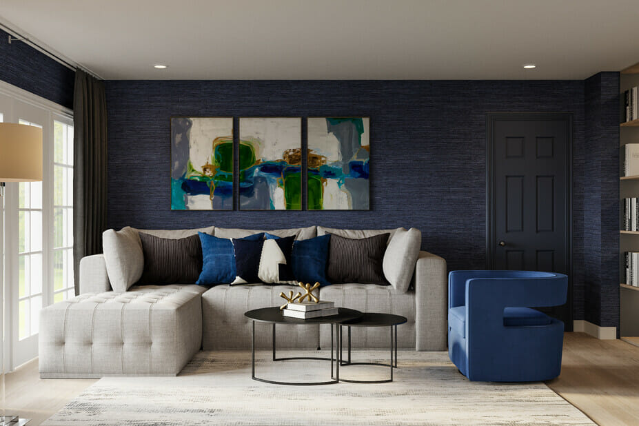 Contemporary family room - Jessica S