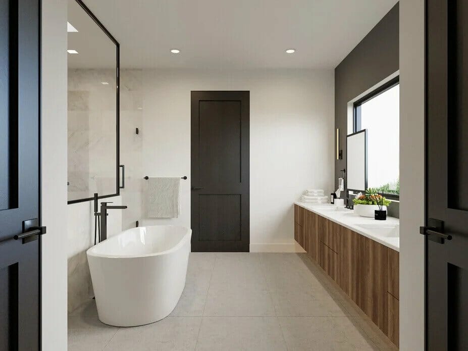 Luxury modern bathrooms by Decorilla