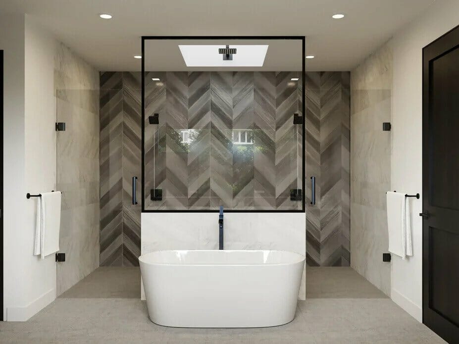 Modern master bathroom ideas by Decorilla