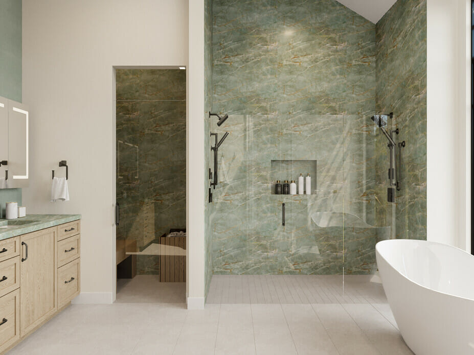 New house bathroom interior design - Wanda P.