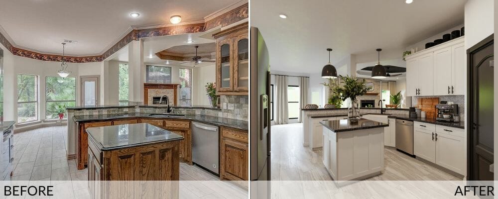 Small kitchen remodel before and after - Casey H
