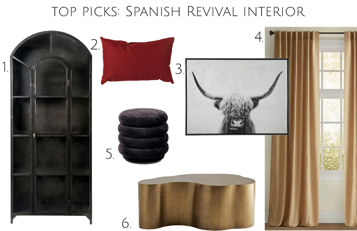 Spanish Revival interior top picks