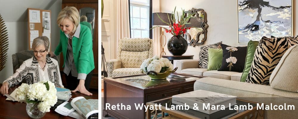 Top Little Rock interior designers Retha Wyatt Lamb & Mara Lamb Malcolm