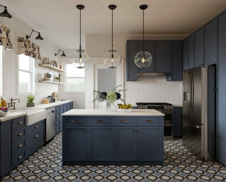 Before and After Modern Vintage Kitchen Remodel Decorilla Online
