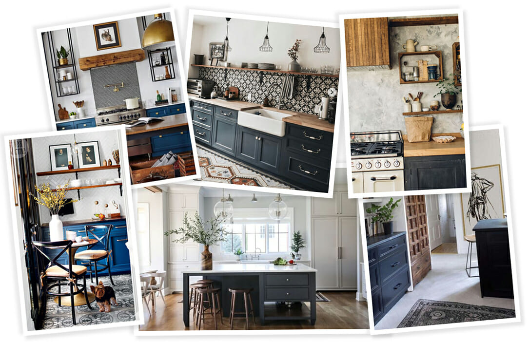 modern vintage kitchen makeover ideas