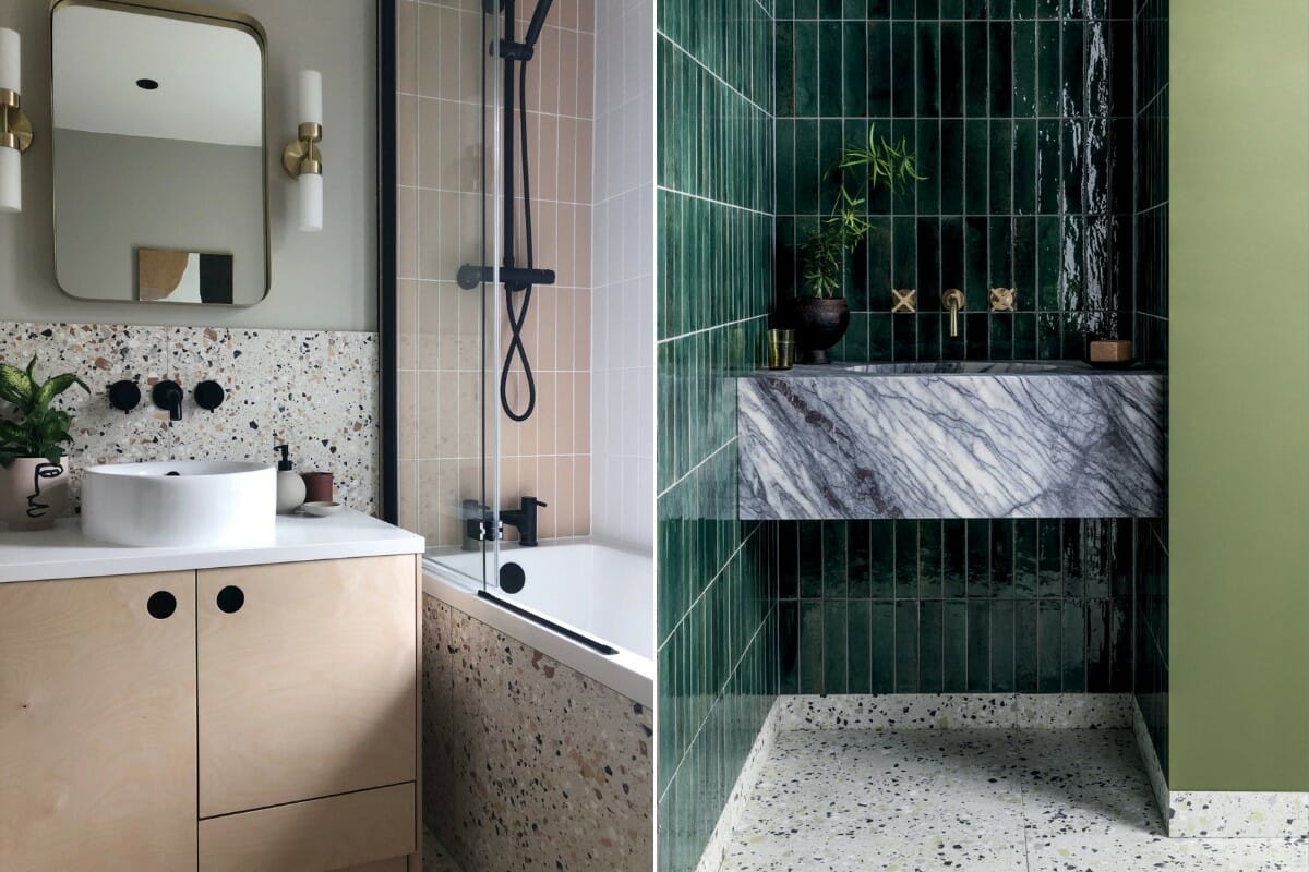 Bathroom tile trends 2023 - Mandarin Stone