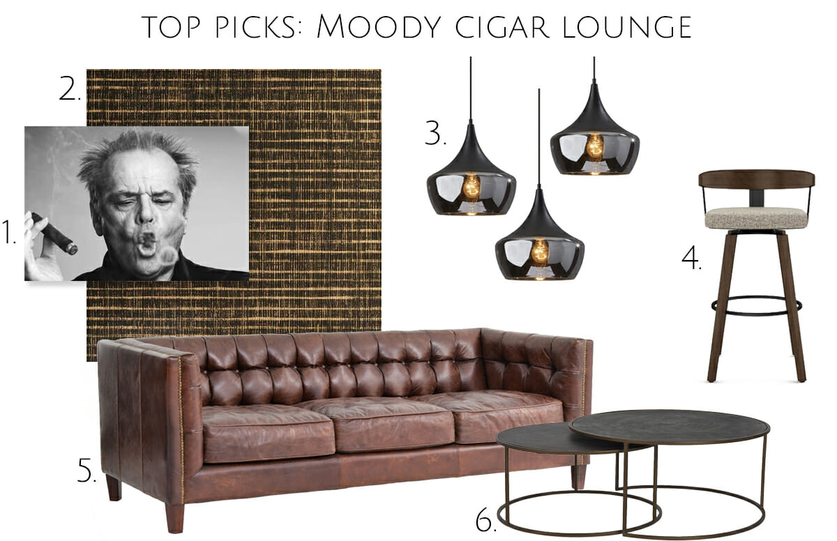 Cigar lounge decor top picks
