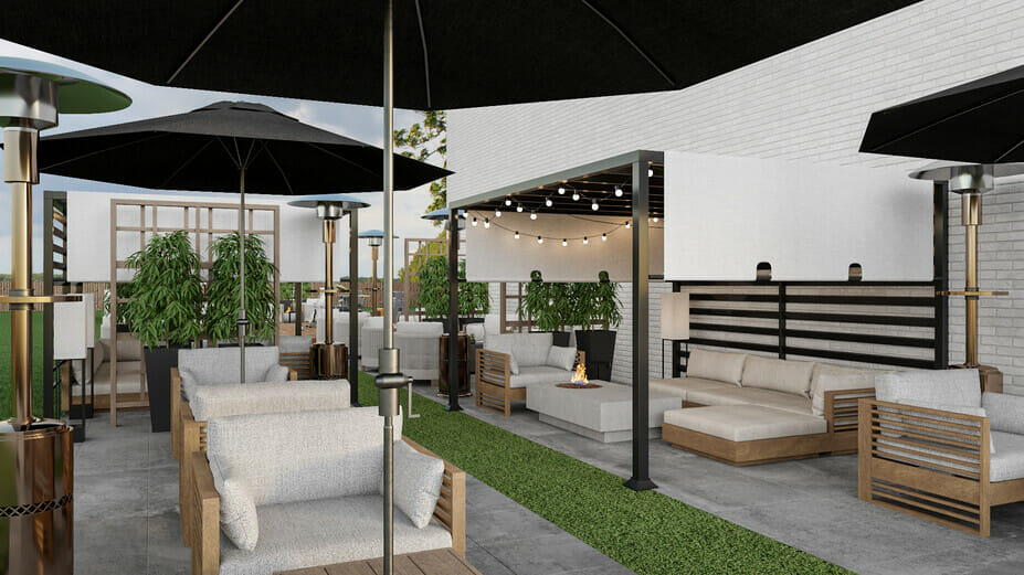 Contemporary outdoor patio ideas - Wanda P.