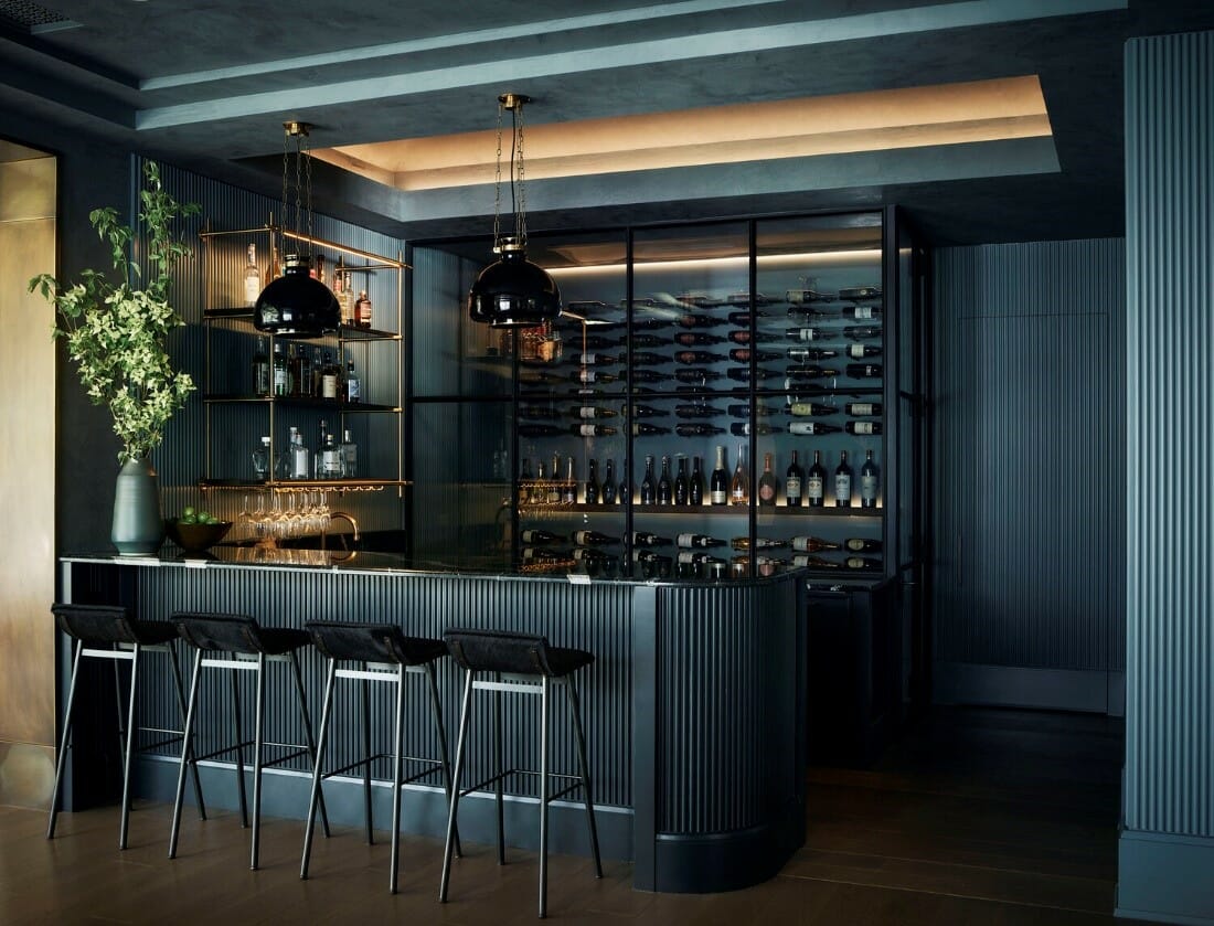 Cool modern home bar ideas - Studio Seiders