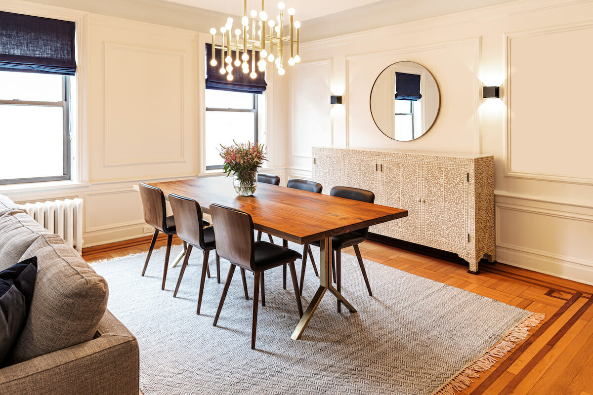 Dining room by Decorilla's best Little Rock interior designers