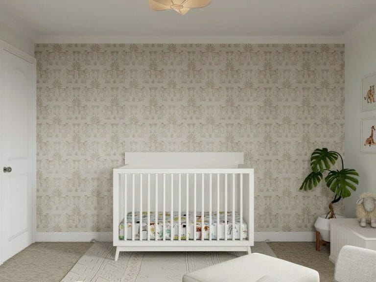 Before & After Neutral Safari Themed Nursery Decorilla Online