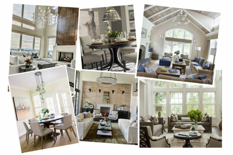 Before and After: Transitional Great Room Ideas - Decorilla Online ...