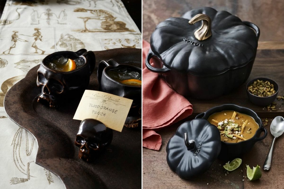 Halloween kitchen décor is practical