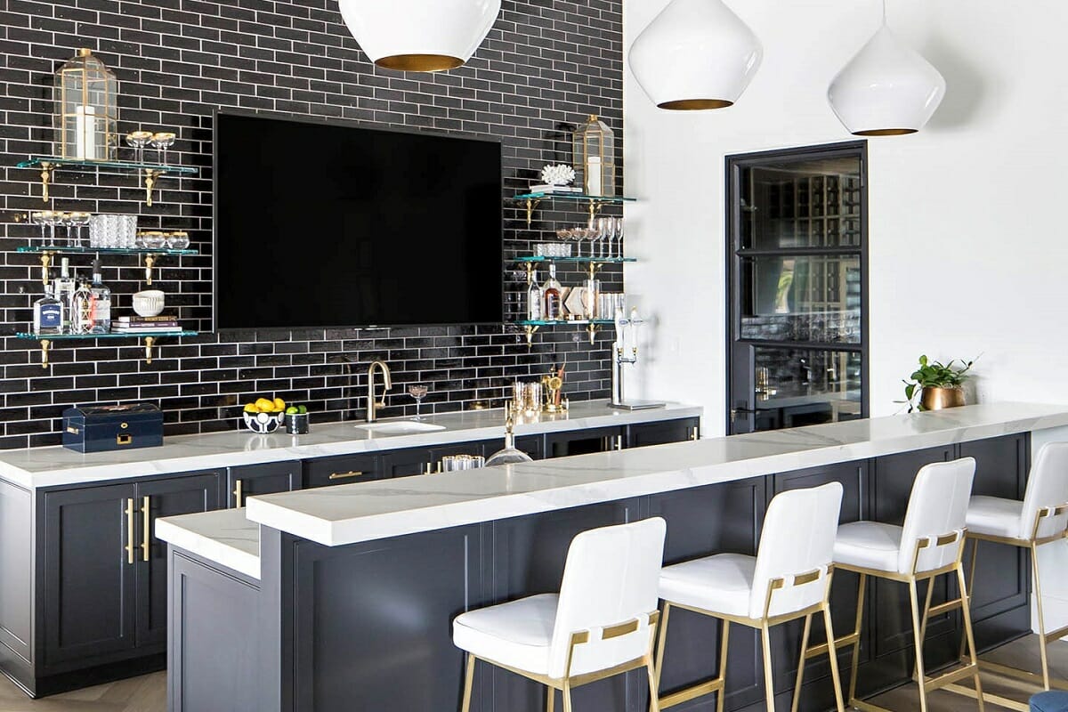 Home bar ideas - Tracy Lynn Studio