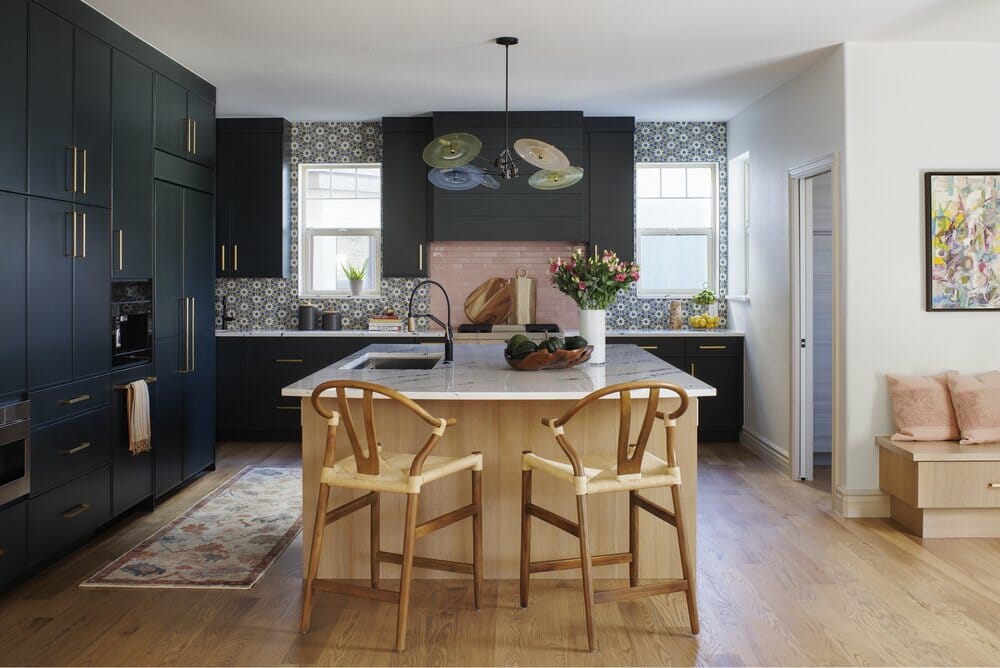 Kitchen by Denver interior designers in Atelier Interior Design - Katie Schroder