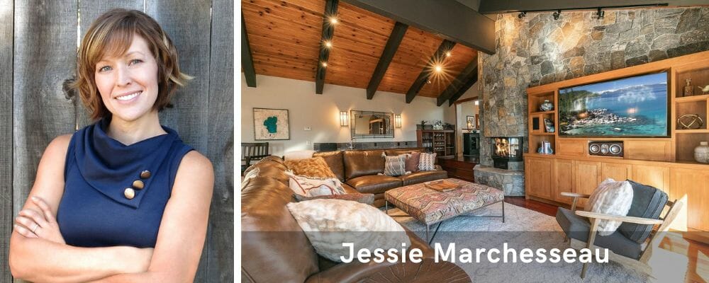 Lake Tahoe interior design Jessie Marchesseau