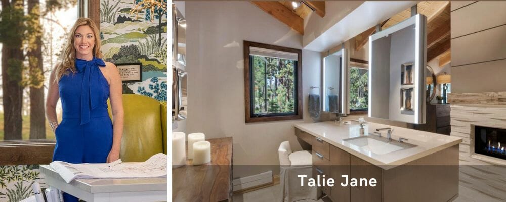 Lake Tahoe interior design Talie Jane