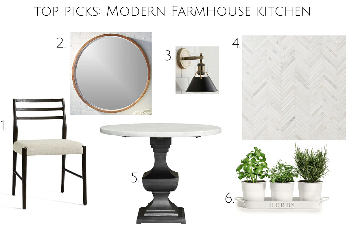 Modern farmhouse kitchen top picks