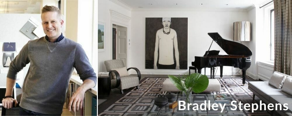 One of the top New York interior designers - Bradley Stephens