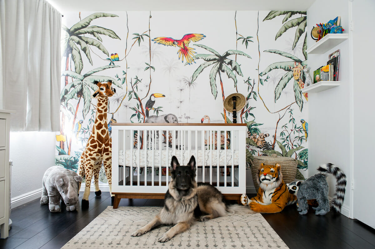 Before & After: Neutral Safari Themed Nursery