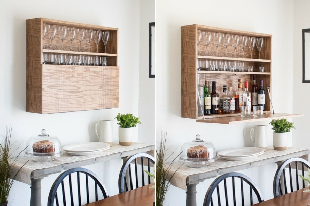 home bar ideas for small spaces