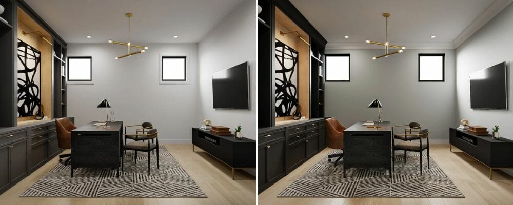 Basement Home Office Options - Maya M.