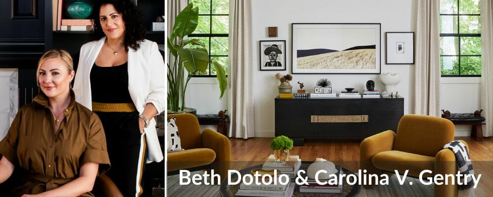 Beth Dotolo and Carolina V. Gentry - interior designers near me seattle