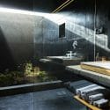 Black-masculine-bathroom-design-and-decor-ideas-Hip-Hotels