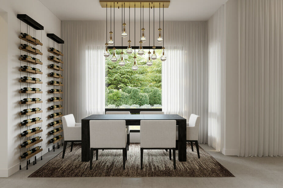 Contemporary dining room by Ryley B
