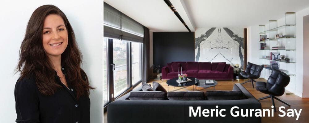 Contemporary interior decorator - Meric Gurani Say
