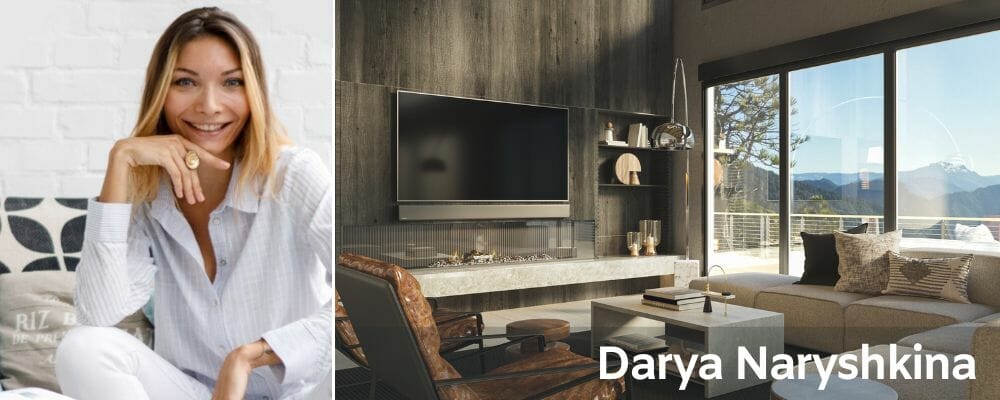 Contemporary interior designers - Darya Naryshkina