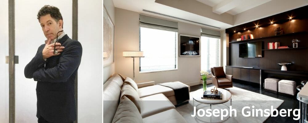 Contemporary interior designers - Joseph Ginsberg