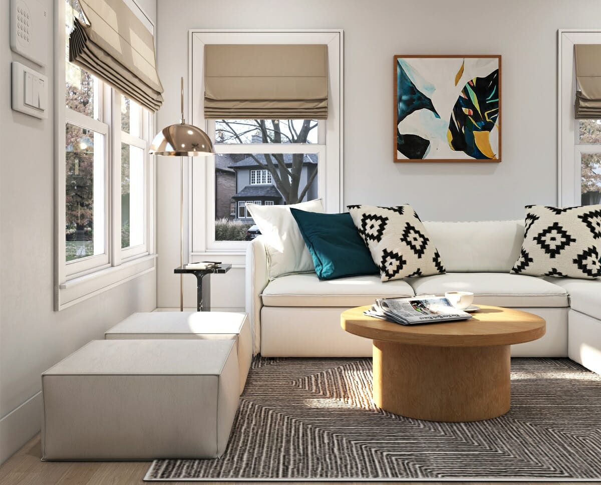 Contemporary room by online interior designer Shofy D