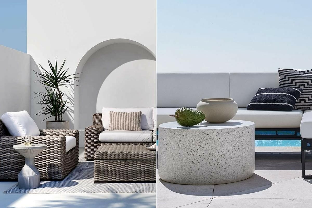 Crate and Barrel Cyber Monday patio furniture