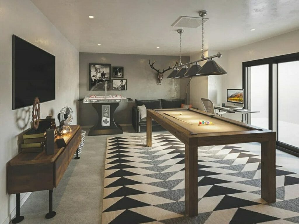 Before & After Industrial MidCentury Modern Design Decorilla