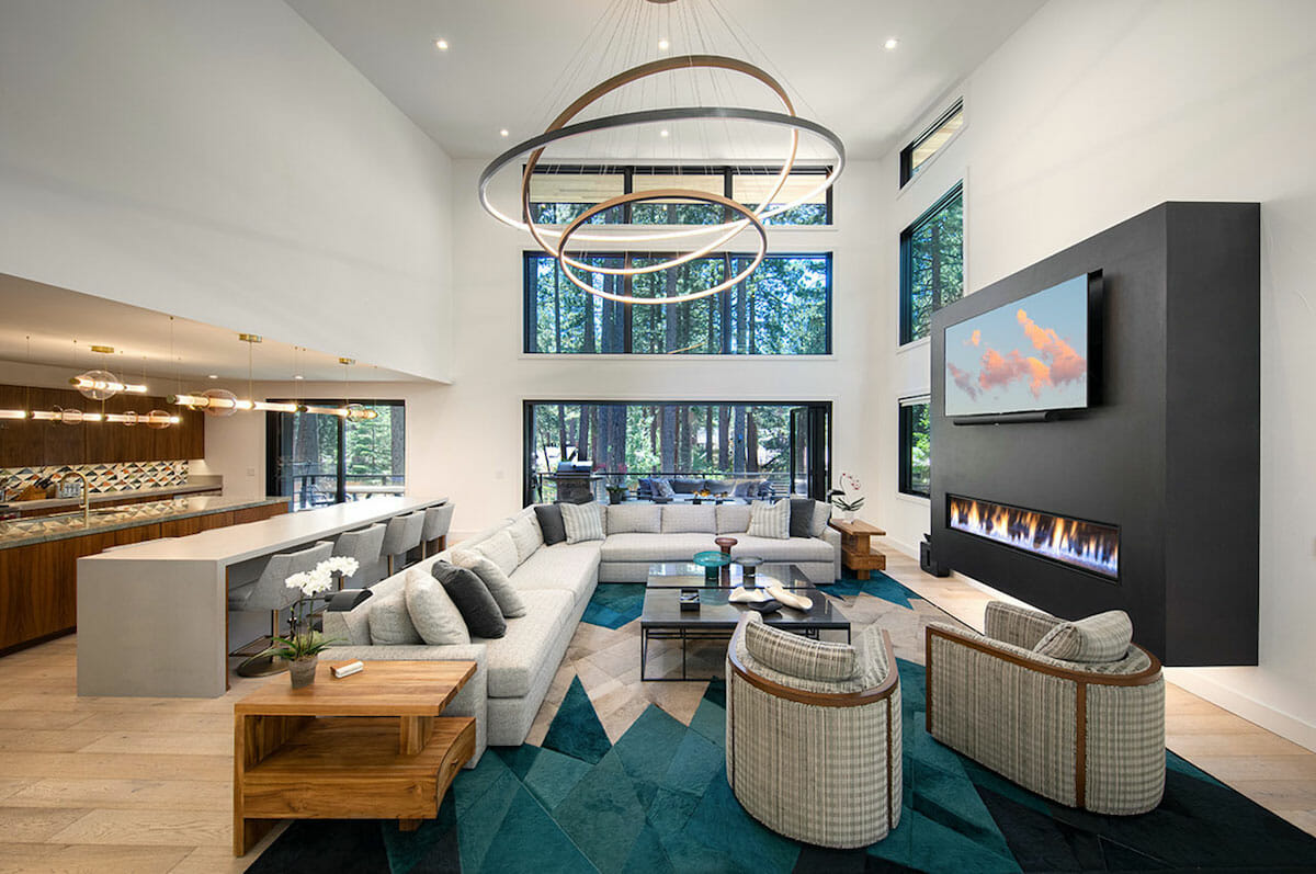 Lake Tahoe interior design Marcio Decker