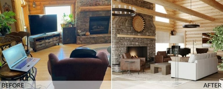 9 Living Room Makeovers for the Ultimate Inspiration - Decorilla Online ...