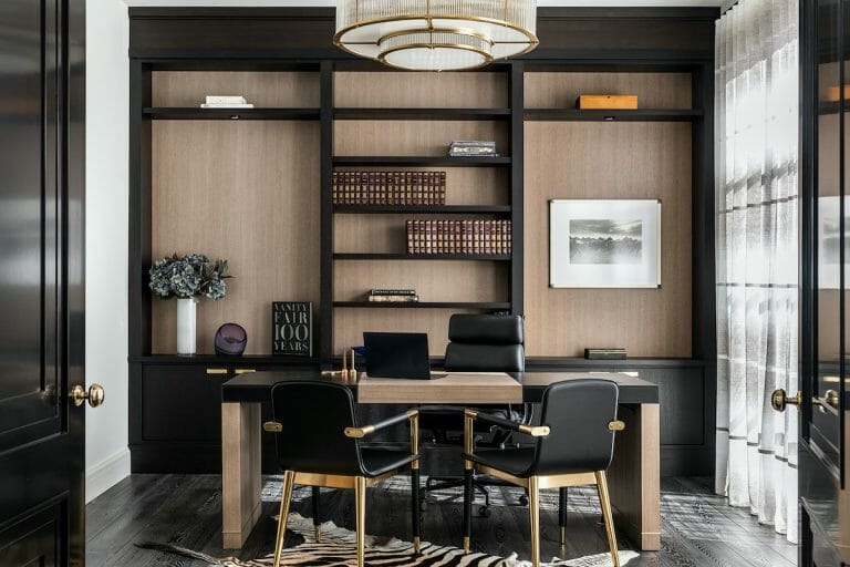 Before & After Masculine Basement Home Office Decorilla Online