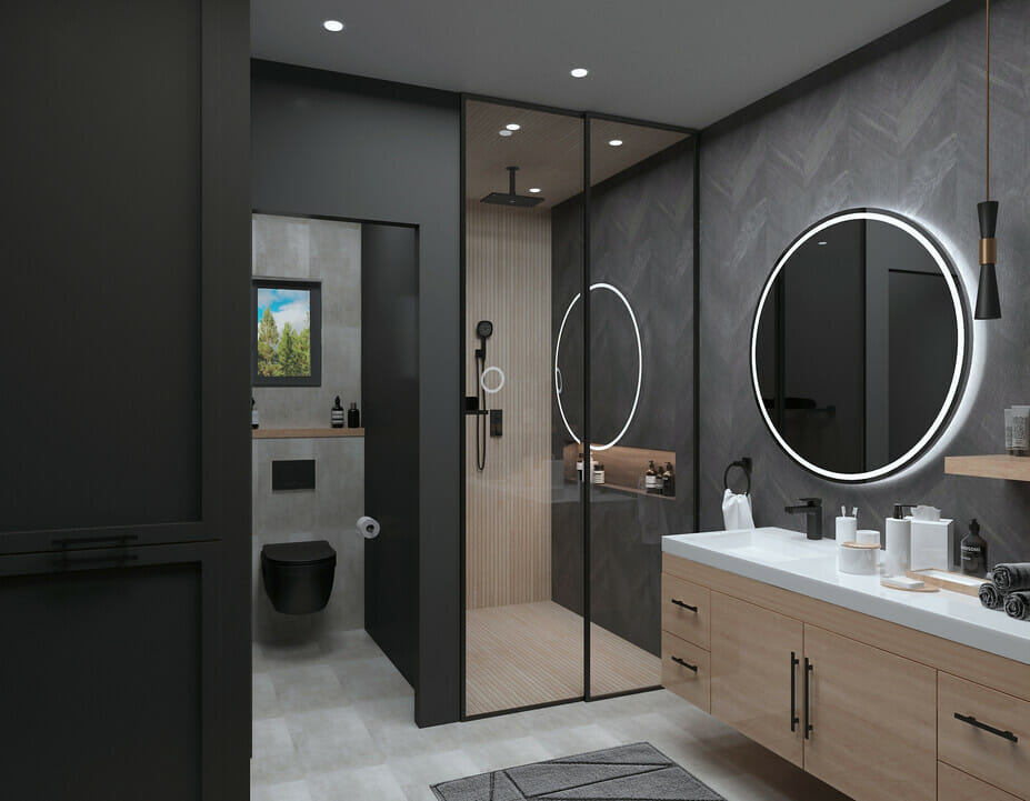 Masculine bathroom design - Maya M