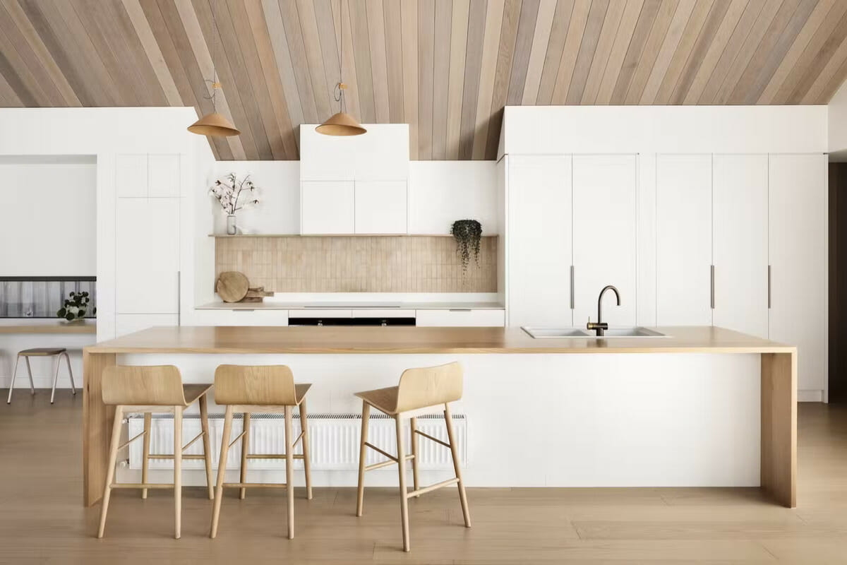 before & after: minimalist scandinavian kitchen design - decorilla