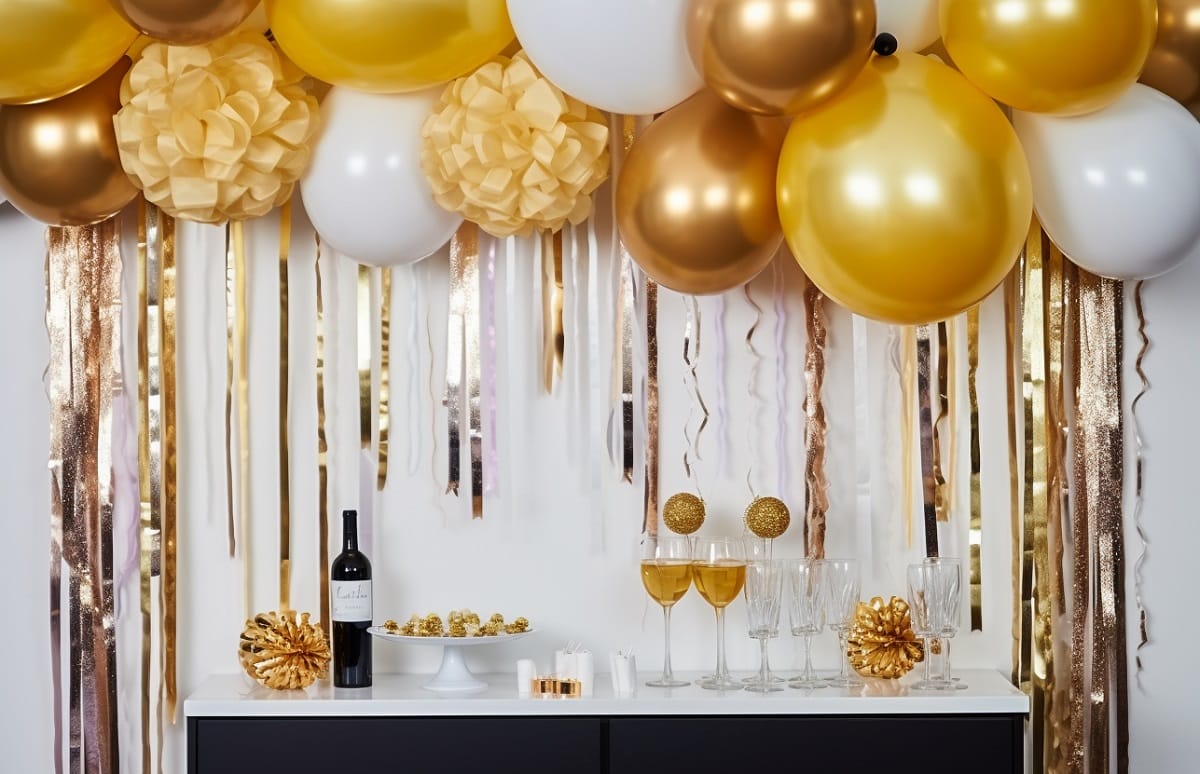 New years eve decoration ideas for a wall