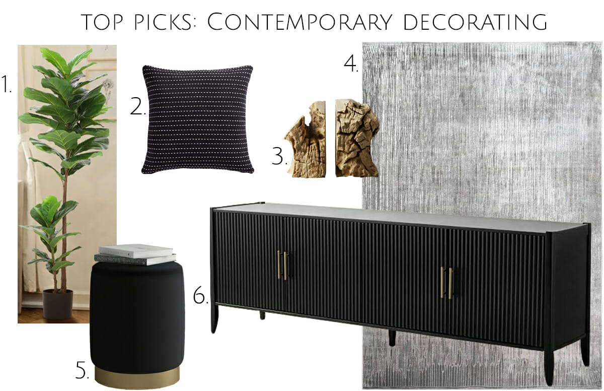 Contemporary home decor top picks